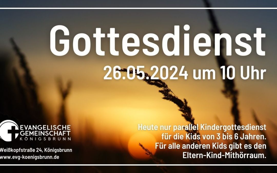 Gottesdienst + Infos zum Kigo