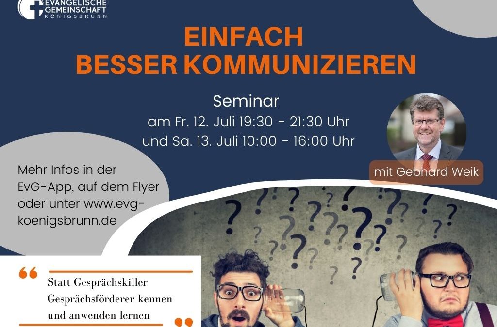 Seminar „Einfach besser kommunizieren“