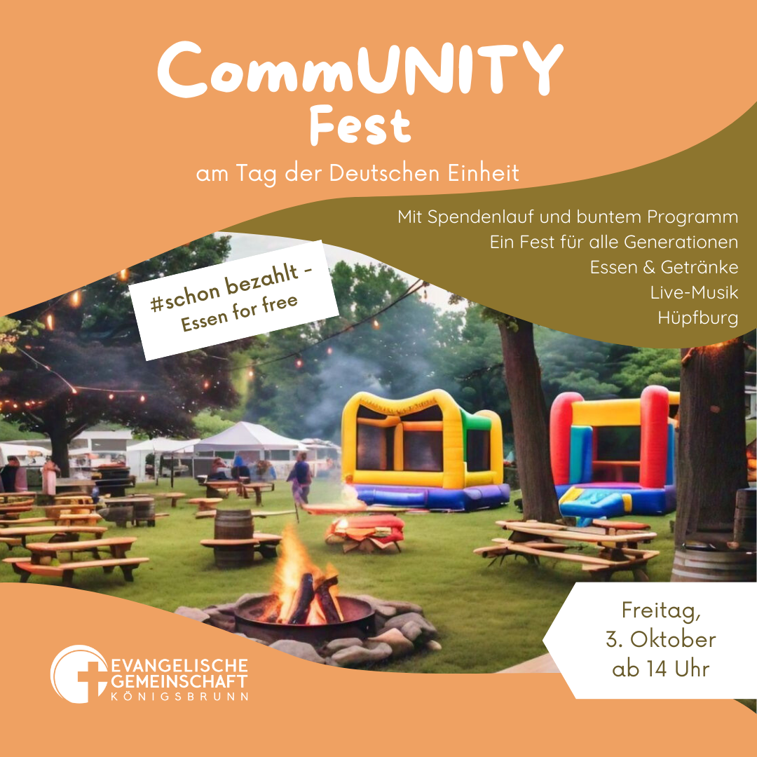 2025 Community Fest quadratisch