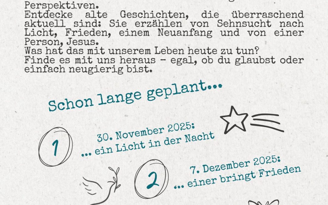 Gottesdienste im Advent