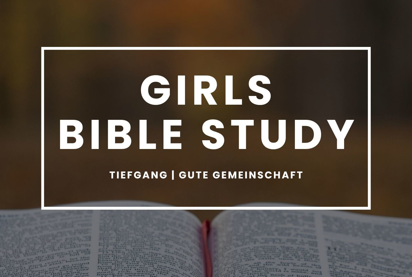 Teenager-Glaubensgrundkurs (TGK)