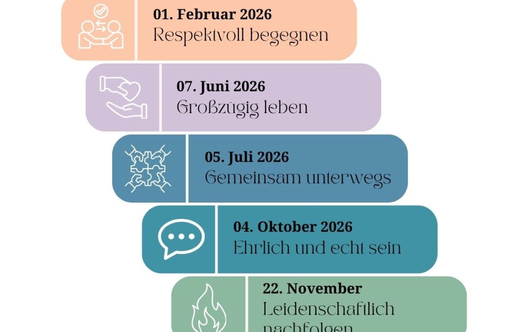 Unsere Werte - Predigtreihe