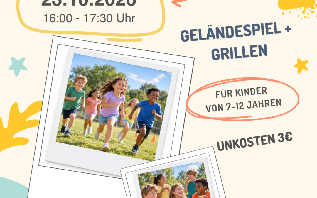 Königs-Kids-Spezial: Geländespiel + Grillen