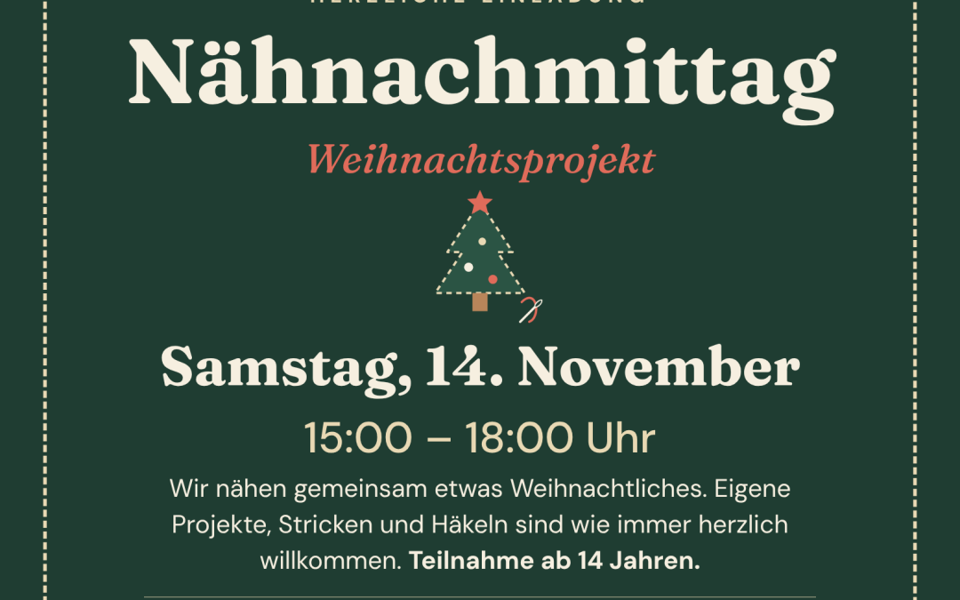 Nähnachmittag